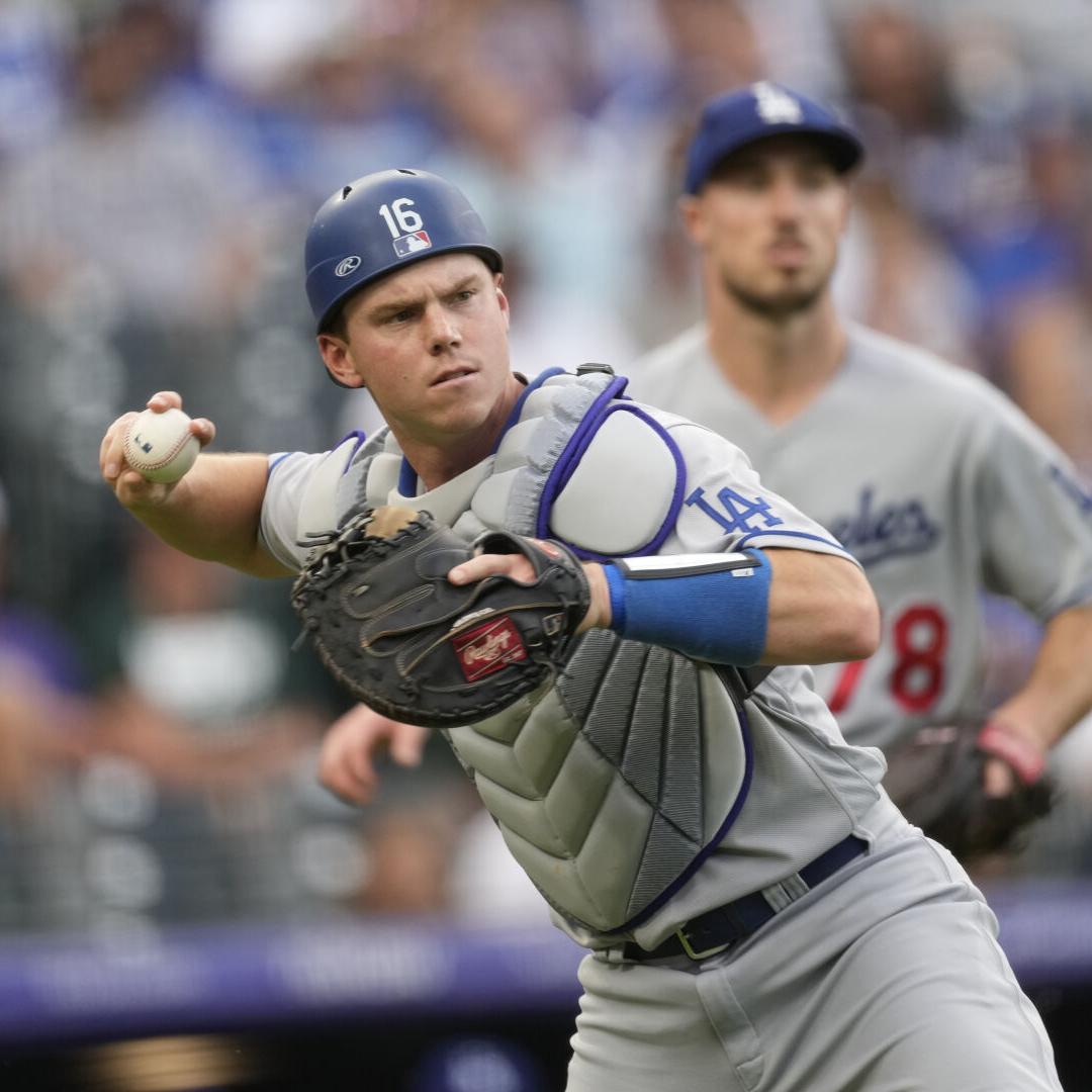 Dodgers Rockies Baseball